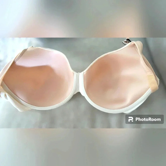 *NWT* Bali One Smooth U Side Smoothing Foam Underwire Bra Champagne Sz 40DDD/40F - Picture 3 of 6